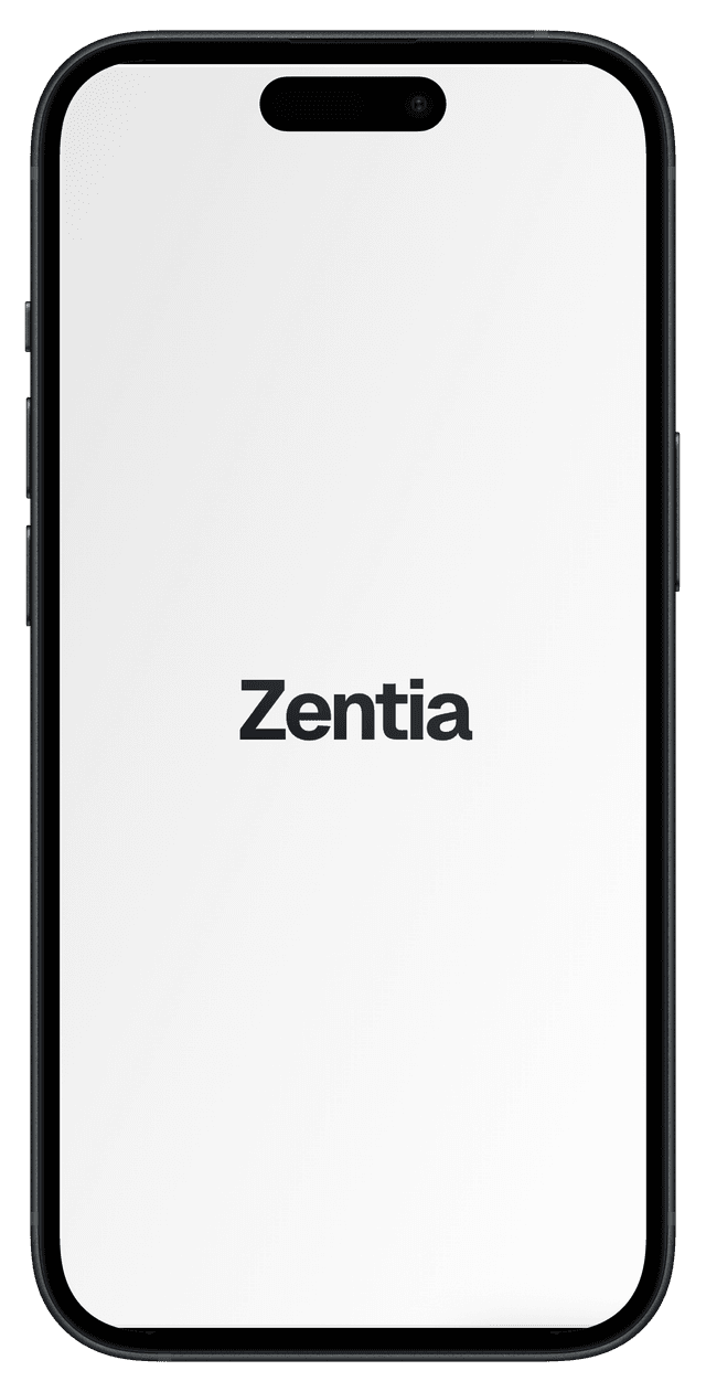Zentia on iPhone