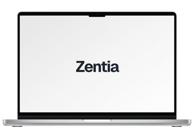 Zentia on MacBook